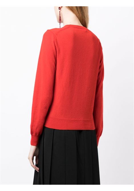 Red round-neck jumper - women COMME DES GARCONS COMME DES GARCONS | RLN5035